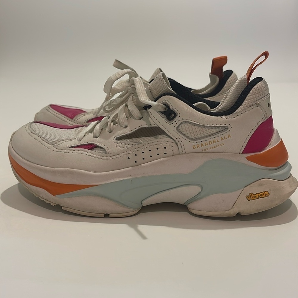 Brandblack Los Angeles Vibram Saga Mix-Media Chunky Sneakers